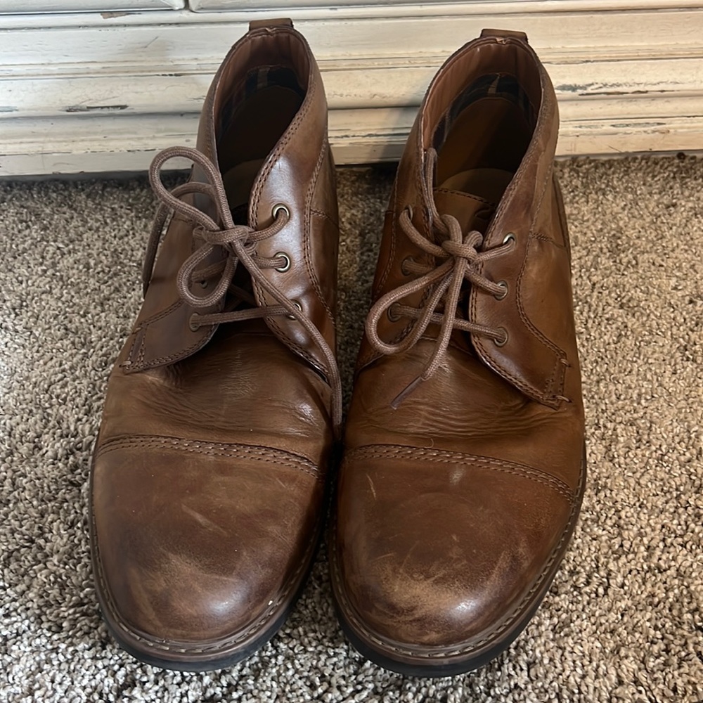 Mens Clark’s Brown Boots 14